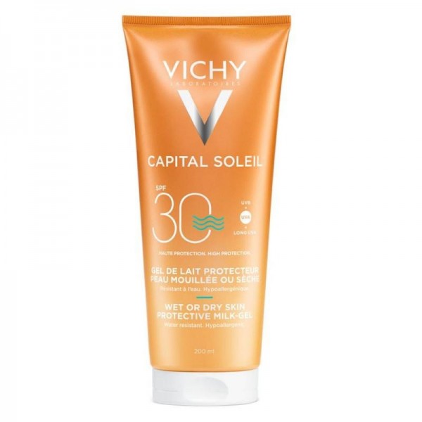 Capital Soleil Leche Gel Wet Skin Spf30 200 ml