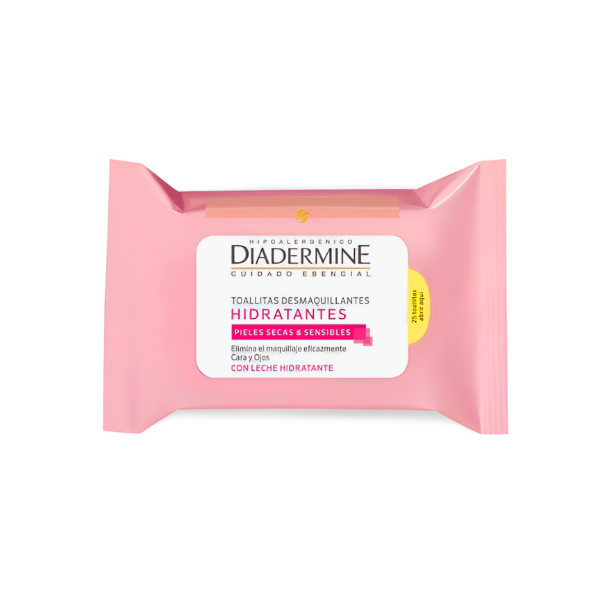 Diadermine toallitas desmaquillantes 20 + 5 gratis