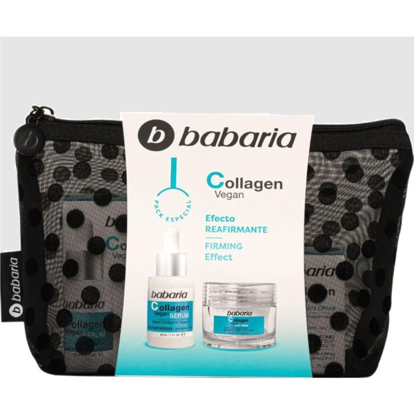 Babaria collagen effect crema facial 50ml + crema 1u. + serum 1u + estuche 1u